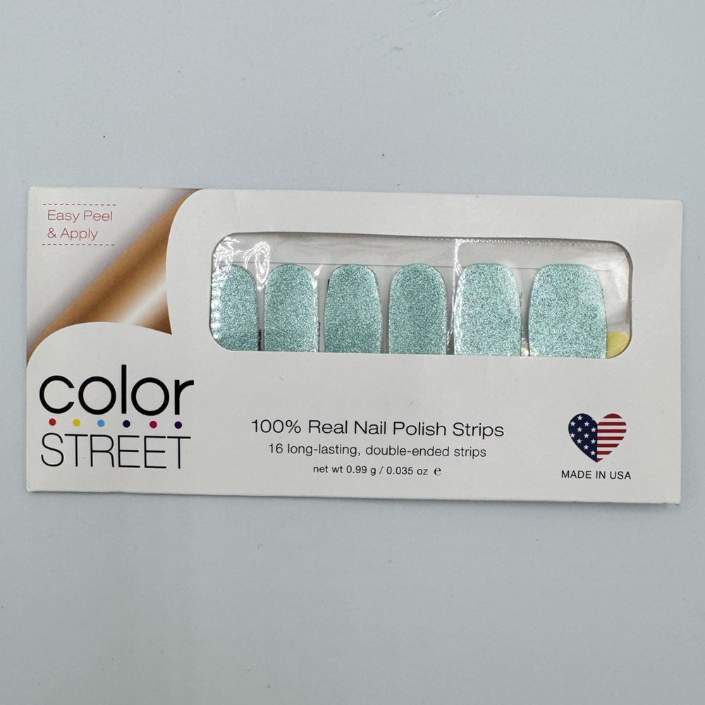 Color Street Easy Peel & Apply Polish Strips Retired “Mint To Be”